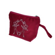 Tendu T1084 Velour Cosmetic Bag 