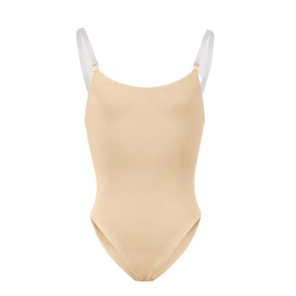 NEW                      BLOCH® Girls Auva Adjustable Strap Bodysuit 