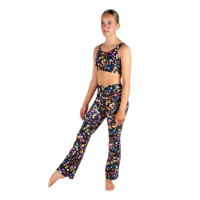 Starlite Galactica Print Jazz Pants