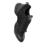 BLOCH® 524 Black/Black Stripe Criss Cross Sneaker