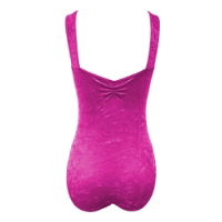 NEW                Starlite Crushed Velour Saffy Leotard