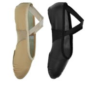 Starlite Flexi Leather Ballet Shoes, Split Sole