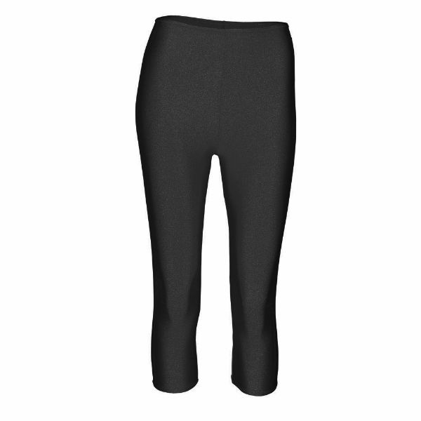 starlite capri pants black