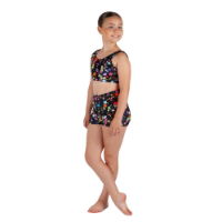 Starlite Galactica Print Hot Pants