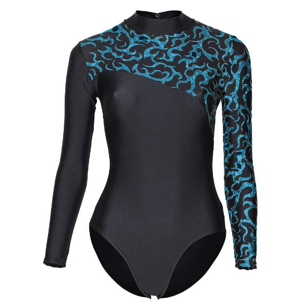 Starlite Ice Dance Fire Leotard 