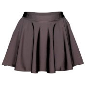 Starlite Circular Skirt Black